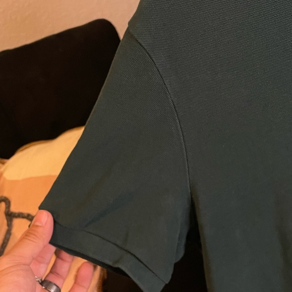 Burberry Top 100% Cotton Short Sleeves Polo Size medium - Picture 5 of 9